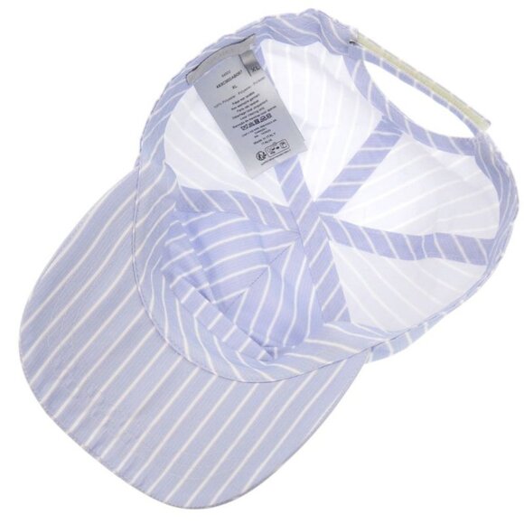 Christian Dior Baseball Cap Striped 483 C900 Ab067 Blue Hat Blue 0523 main image 4